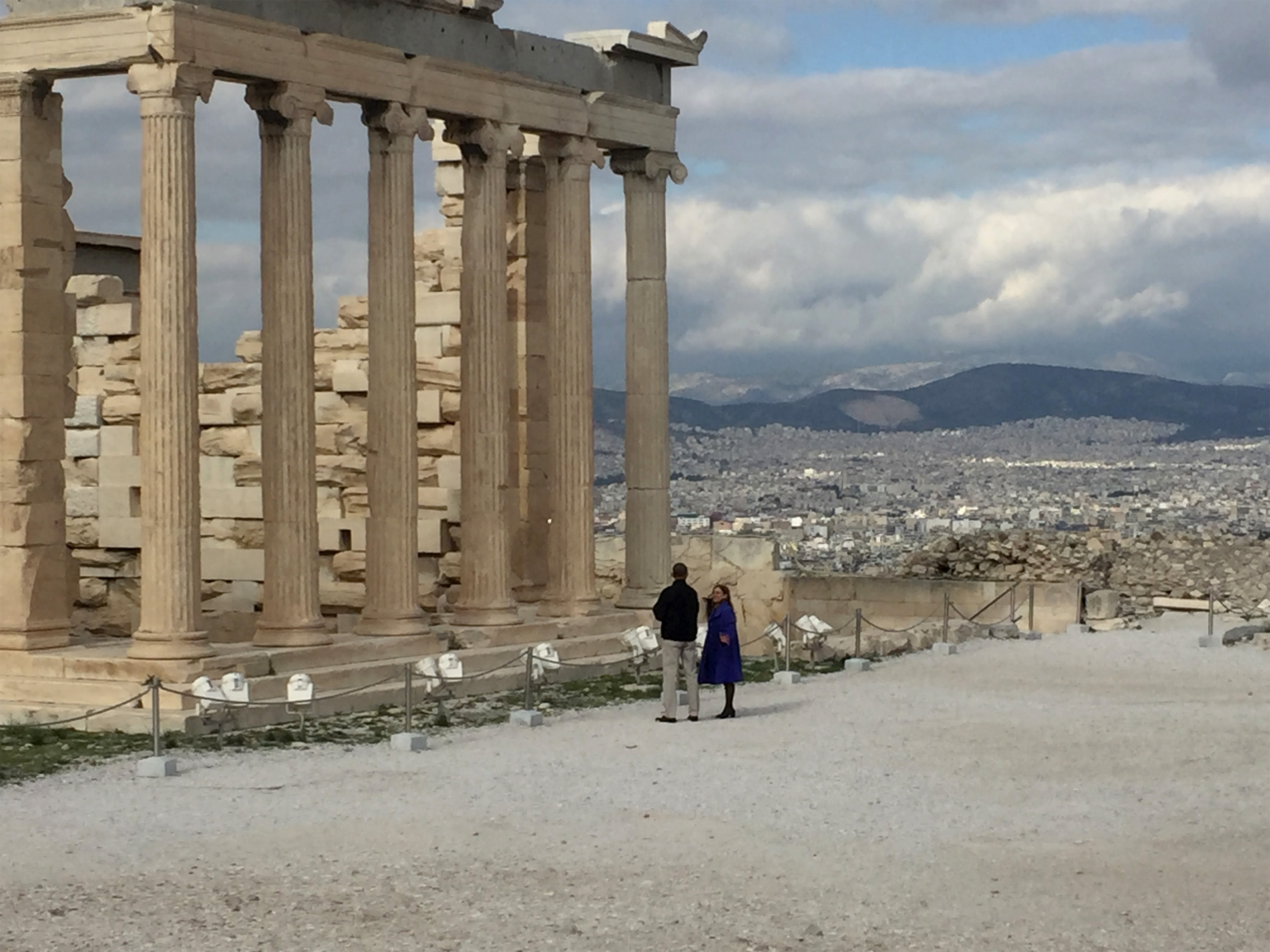 Obama posts video on visit to the Acropolis on Wednesday