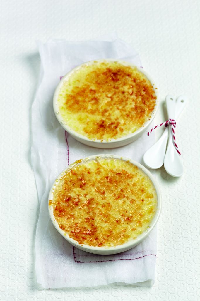 Κρεμ μπριλέ με μαστίχα και κακουλέ