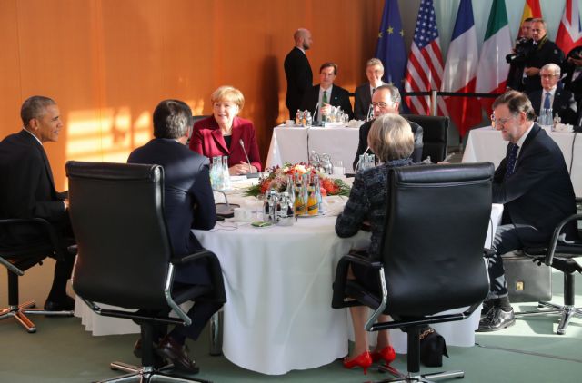 Στενή συνεργασία για την διατλαντική ατζέντα συμφώνησαν ΕΕ-ΗΠΑ στο Βερολίνο