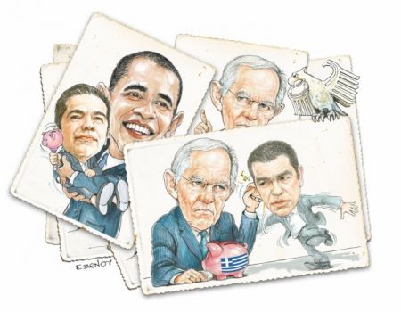 Από τη λάμψη Ομπάμα, στο άγχος για χρέος και αξιολόγηση