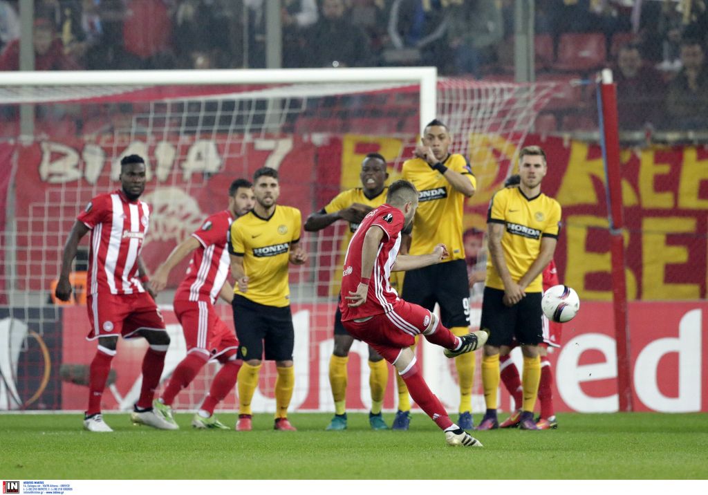 Europa League: Ολυμπιακός – Γιουνγκ Μπόις (1 – 1) – Στην επόμενη φάση οι Ερυθρόλευκοι