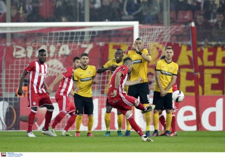 Europa League: Ολυμπιακός – Γιουνγκ Μπόις (1 – 1) – Στην επόμενη φάση οι Ερυθρόλευκοι