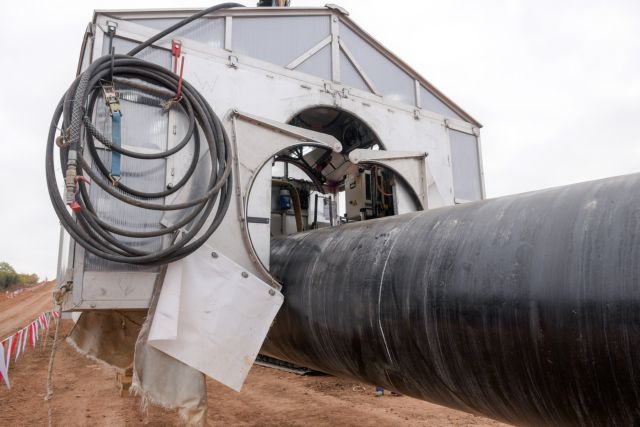 Στο 50% τα έργα κατασκευής του αγωγού ΤΑΡ