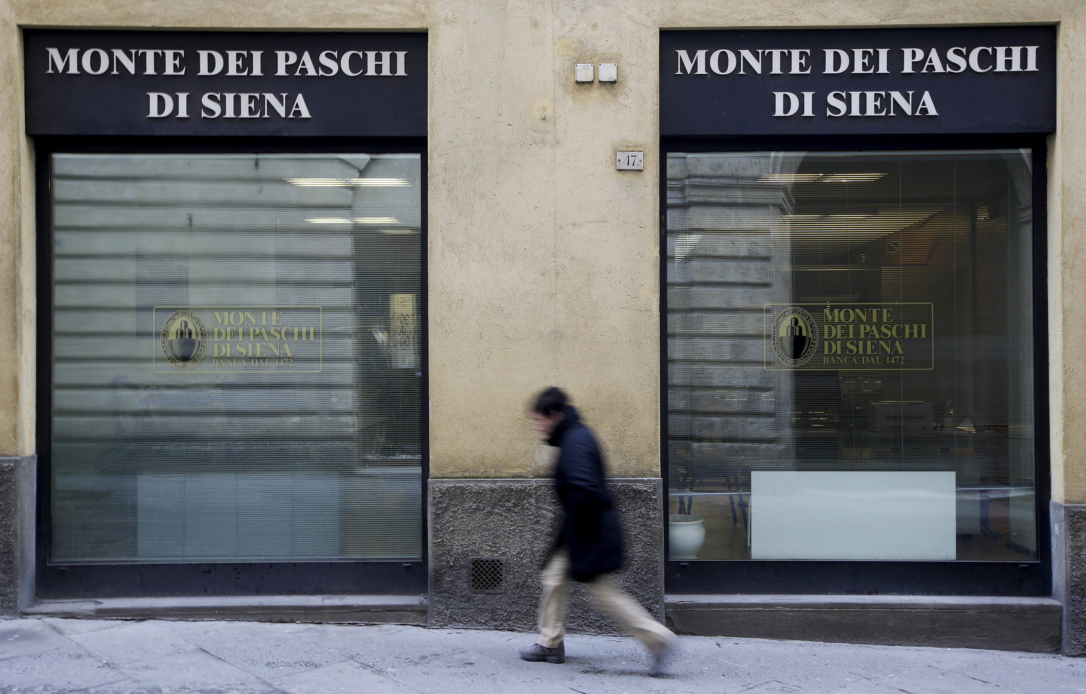 Ιταλία: Σχέδιο κρατικής διάσωσης της τράπεζας Monte dei Paschi di Siena