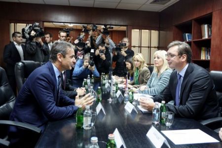 Μητσοτάκης: Περιθώρια βελτίωσης των οικονομικών μας δεσμών με τη Σερβία