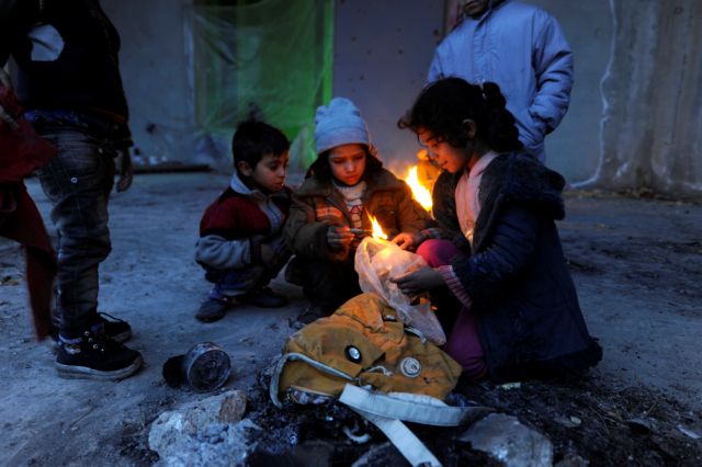 ΟΗΕ: Παιδιά το 60% των εκτοπισμένων από το Χαλέπι