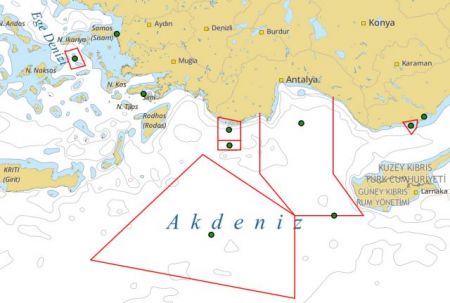 Η Τουρκία «δέσμευσε» την περιοχή του Καστελόριζου για άσκηση