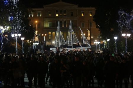 Η Αθήνα σε ρυθμό Χριστουγέννων