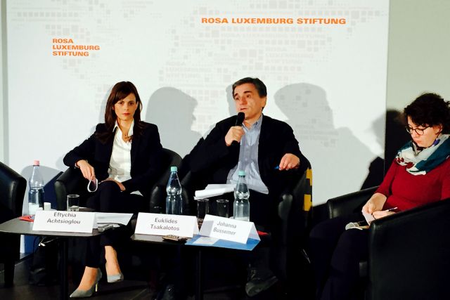 Tsakalotos expresses disappointment in the IMF’s stance