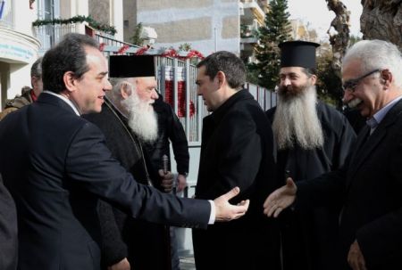 Τσίπρας- Ιερώνυμος σε κέντρο απασχόλησης παιδιών