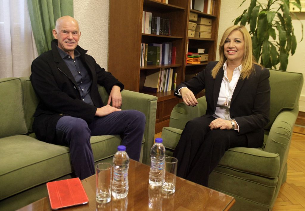 Ο Γ. Παπανδρέου στην Δημοκρατική Συμπαράταξη