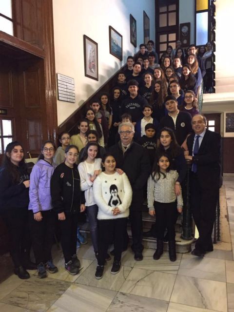 Το σχολείο του στην Πόλη επισκέφθηκε ο Κ.Γαβρόγλου