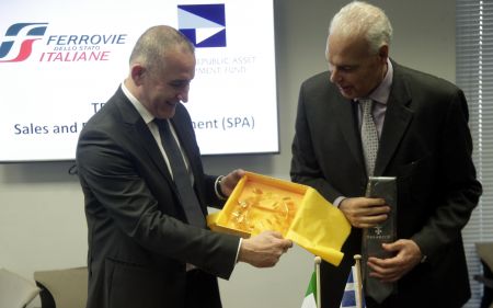 Υπεγράφη η συμφωνία πώλησης της ΤΡΑΙΝΟΣΕ