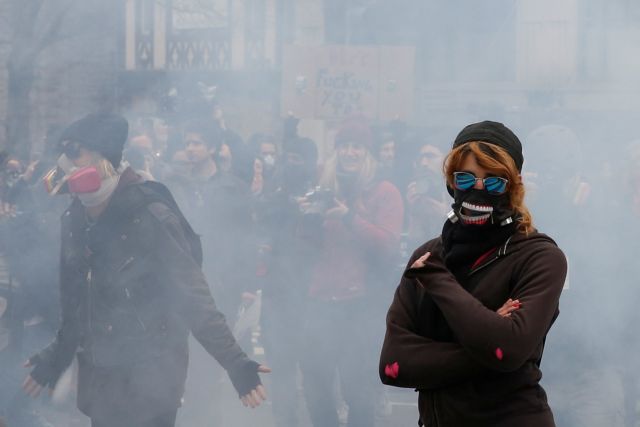 Ορκωμοσία Τραμπ: Πάνω από 200 συλλήψεις στα πρωτοφανή επεισόδια