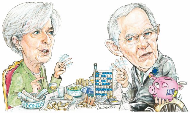 Ο «κόφτης» δεν πείθει Σόιμπλε – ΔΝΤ