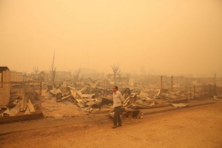 Χιλή: Αντιμέτωπη με πρωτοφανείς γιγαντιαίων διαστάσεων πυρκαγιές