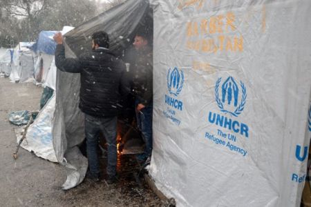 Επιχείρηση αποσυμφόρησης του καταυλισμού στη Μόρια