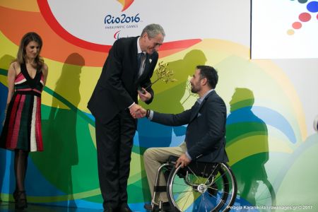 Βράβευση του ΟΠΑΠ από την Ελληνική Παραολυμπιακή Επιτροπή