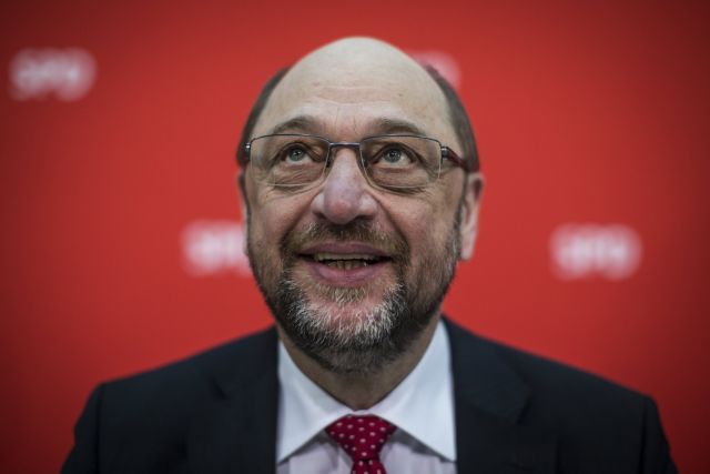 Η υποψηφιότητα Σουλτς αυξάνει κατακόρυφα τα ποσοστά του SPD