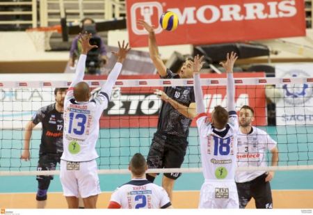 Α1 βόλεϊ ανδρών: Προσωρινά 2ος ο ΠΑΟΚ