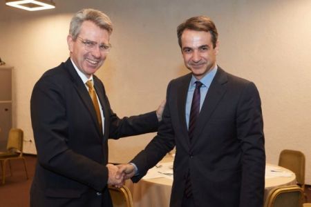 Η τρίτη φορά του Πάιατ στον Μητσοτάκη