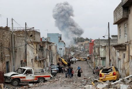 Επιχειρήσεις του ιρακινού στρατού για τον έλεγχο της δυτικής Μοσούλης