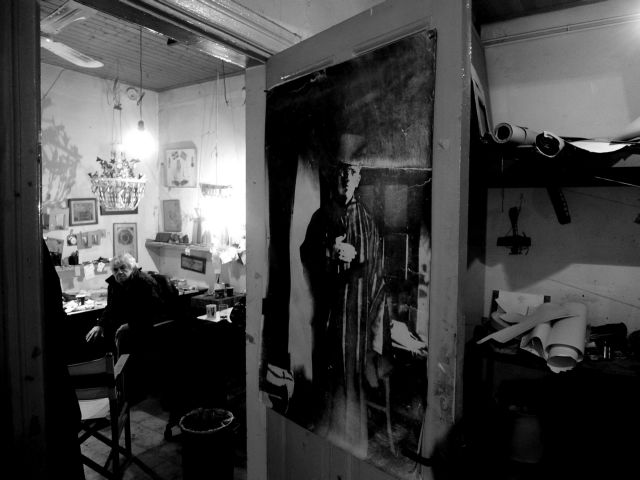 Η χειροπιαστή ζωγραφική του Νίκου Στεφάνου