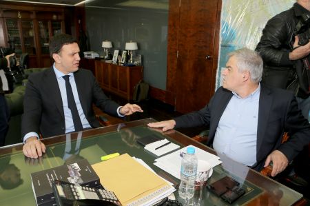 Συναντήσεις Β. Κικίλια με Ν. Τόσκα και αρχηγό της ΕΛΑΣ