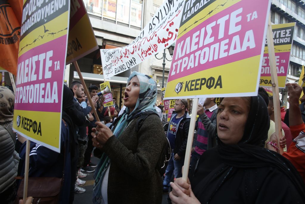 Πορεία κατά του Ρατσισμού στο κέντρο της Αθήνας