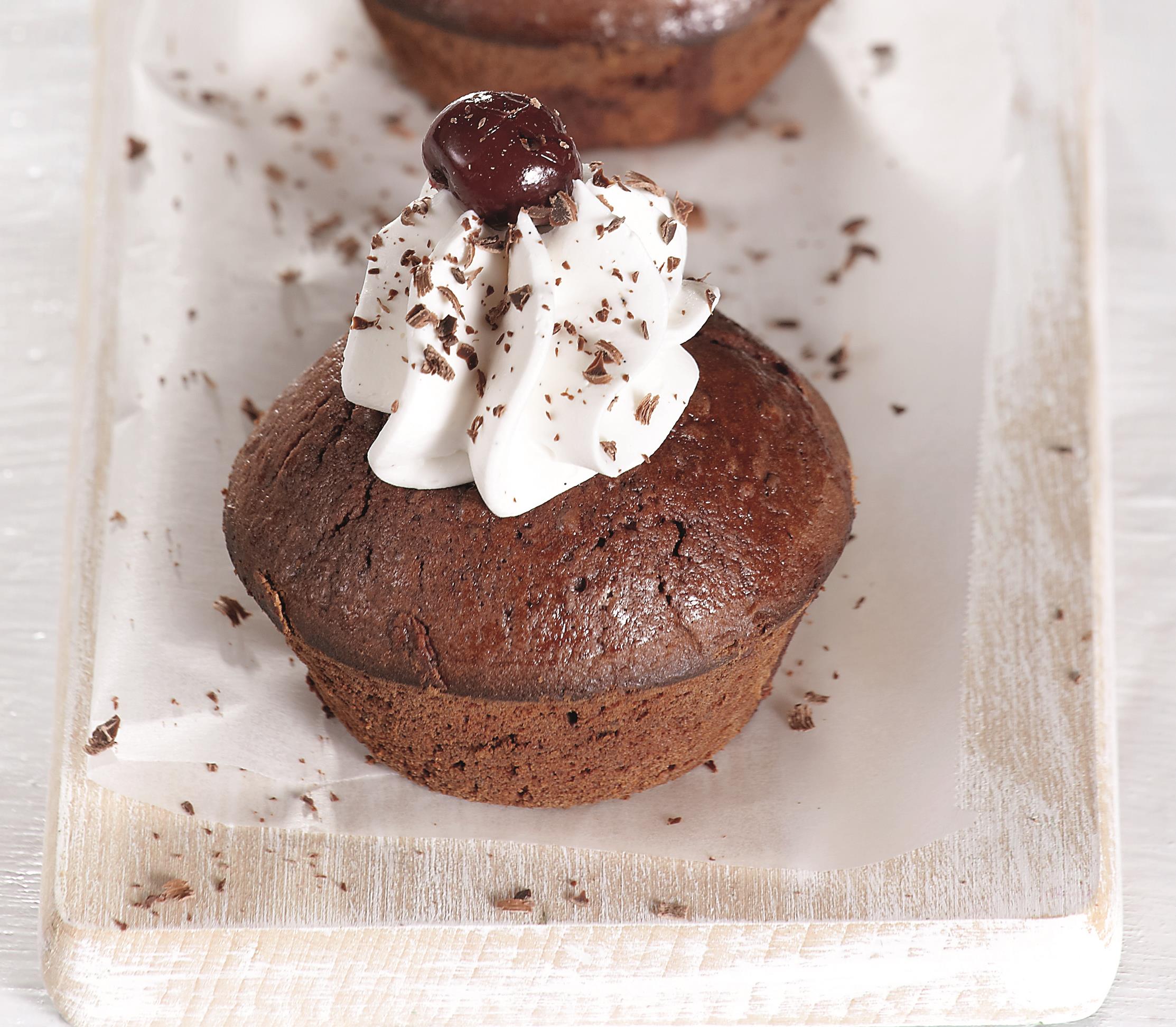 Βlack forest cupcakes