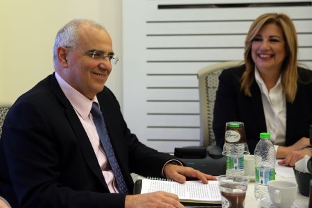 Συνάντηση αντιπροσωπείας της ΕΕΤ με την Φώφη Γεννηματά