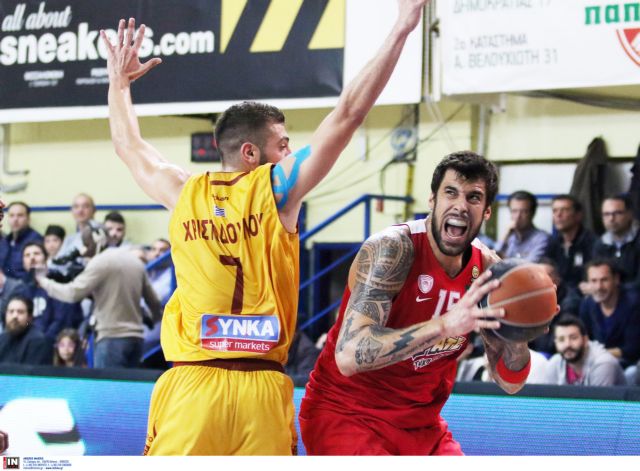 Α1 μπάσκετ: Νίκη του Ολυμπιακού στο Ρέθυμνο | tovima.gr