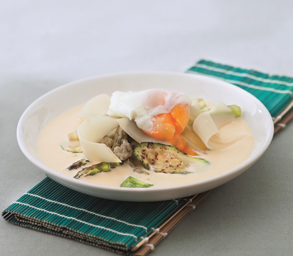 Η ΠΡΟΤΑΣΗ ΤΗΣ ΗΜΕΡΑΣ Ψητά λαχανικά σε βινεγκρέτ φέτας με μελάτο αβγό