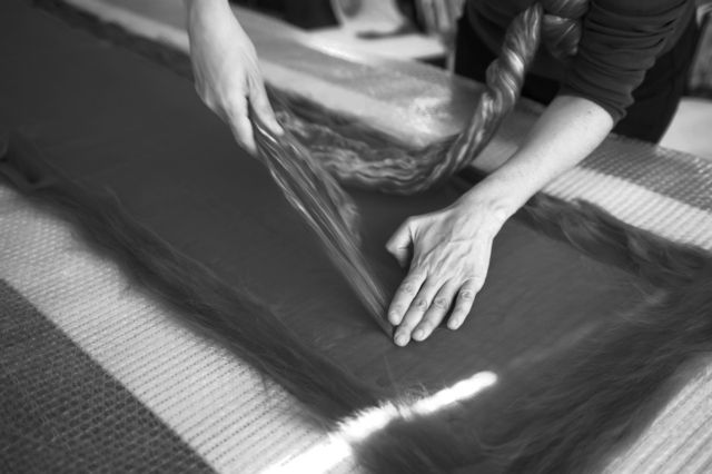 Δημιουργίες με ακατέργαστο μαλλί