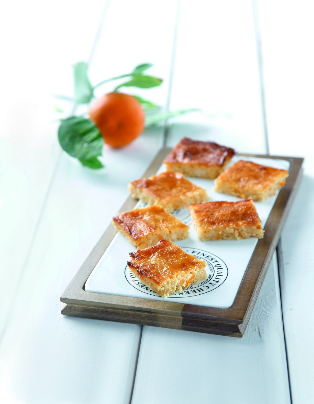 Κρέμα ανθότυρου με άρωμα μανταρινιού