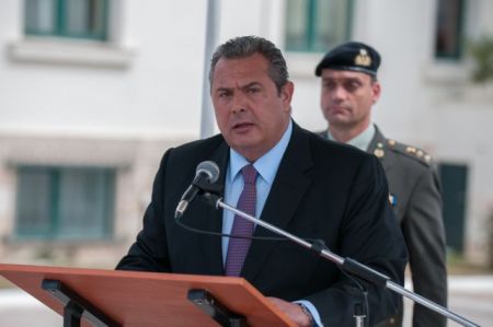 Καμμένος: Η Ελλάδα αντιμετωπίζει με ψυχραιμία τις εμμονές της Τουρκίας