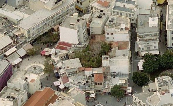 Κατέρρευσε τμήμα παλαιού κτιρίου στο κέντρο του Ηρακλείου