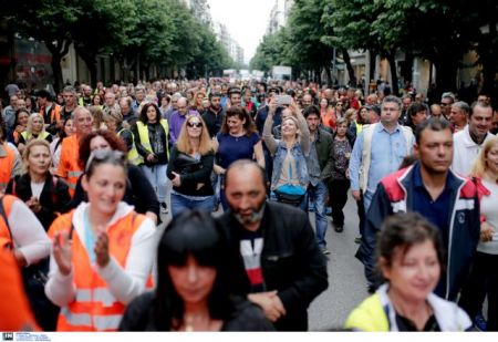 Απεργία εργαζομένων τοπικής αυτοδιοίκησης