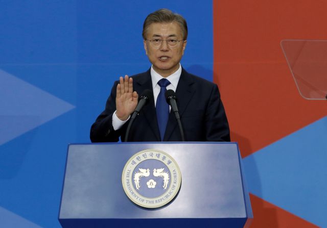 Ν. Κορέα: Στο 90% το ποσοστό αποδοχής του νέου προέδρου Μουν Τζέι-ιν
