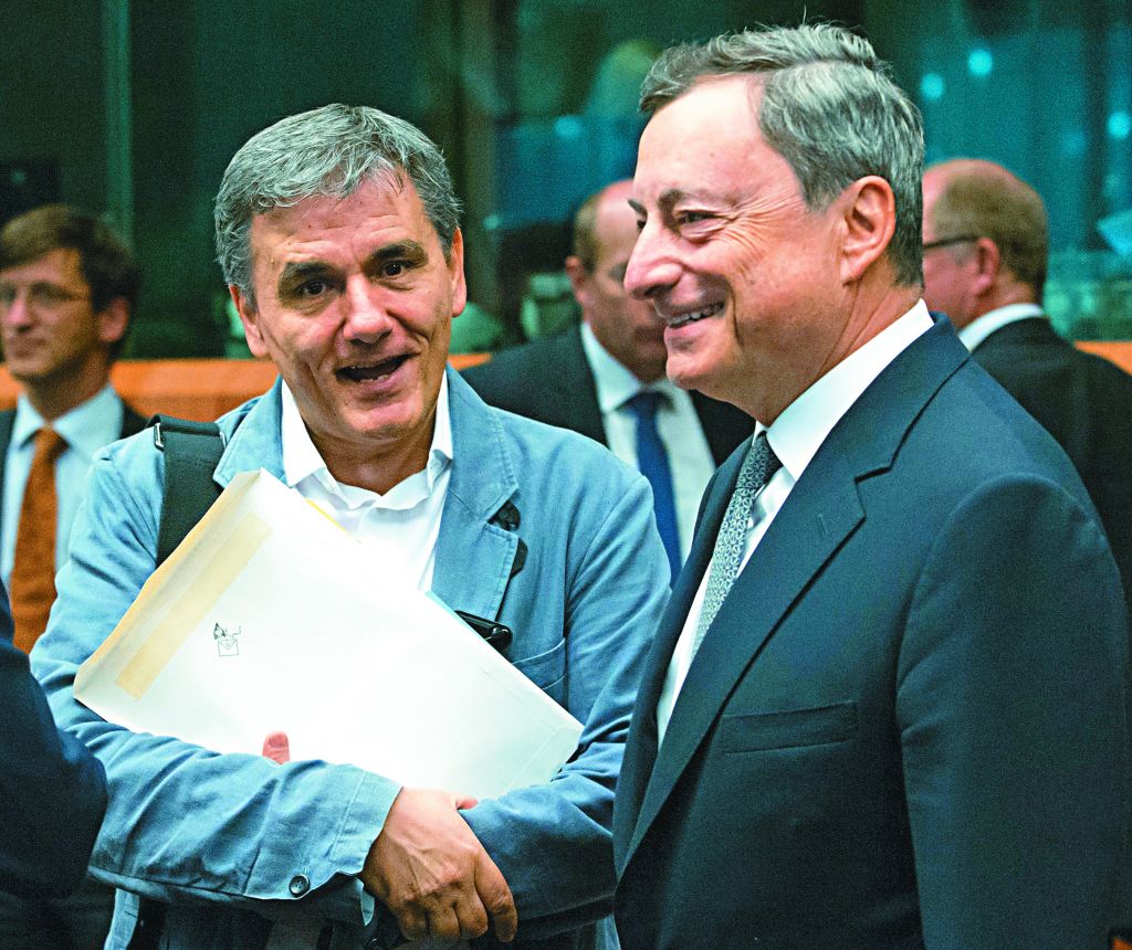 Τι συζητήθηκε στη συνάντηση Δραγασάκη, Τσακαλώτου, Χουλιαράκη με Ντράγκι