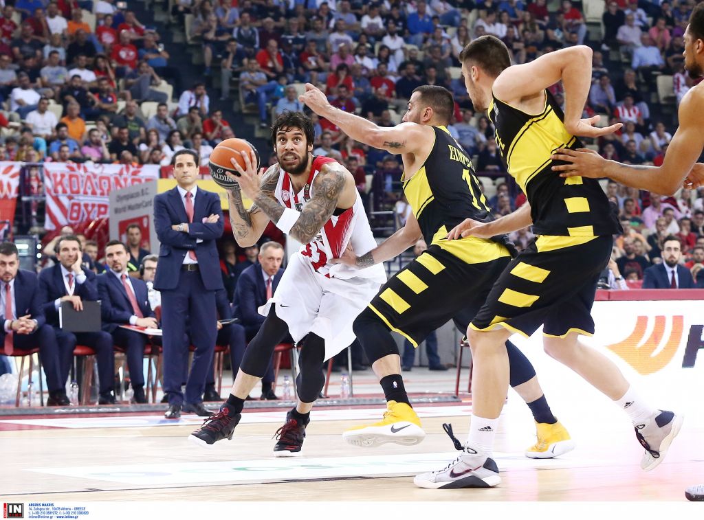Α1 μπάσκετ – πλέι οφ: Ολυμπιακός – Άρης 79 – 65