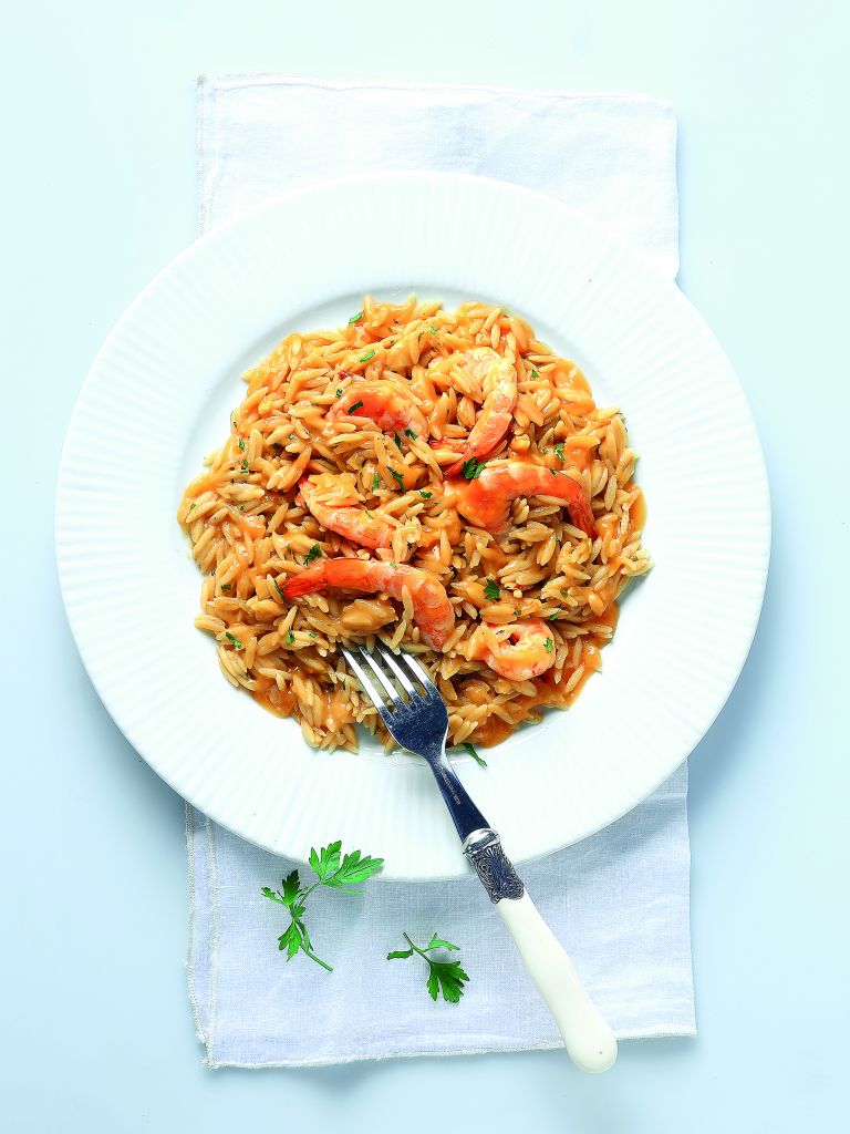 H ΠΡΟΤΑΣΗ ΤΗΣ ΗΜΕΡΑΣ Κριθαρότο με γαρίδες