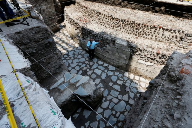 Ανακάλυψαν ναό των Αζτέκων στο κέντρο της Πόλης του Μεξικού