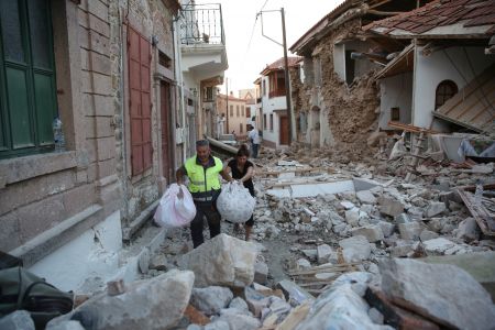 Εξακολουθεί η σεισμική ακολουθία στην Λέσβο – Η επόμενη ημέρα μετά τον ισχυρό σεισμό των 6,1 βαθμών