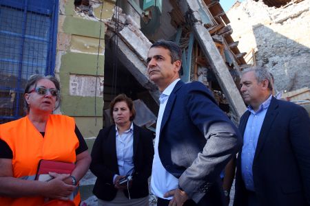 Μητσοτάκης: Απαλλαγή από τον ΕΝΦΙΑ για δύο χρόνια στους Λέσβιους