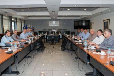 Σύσκεψη στο υπουργείο Προστασίας του Πολίτη για το Μενίδι