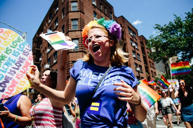 Με συνθήματα κατά του Τραμπ το Gay Pride στη Νέα Υόρκη