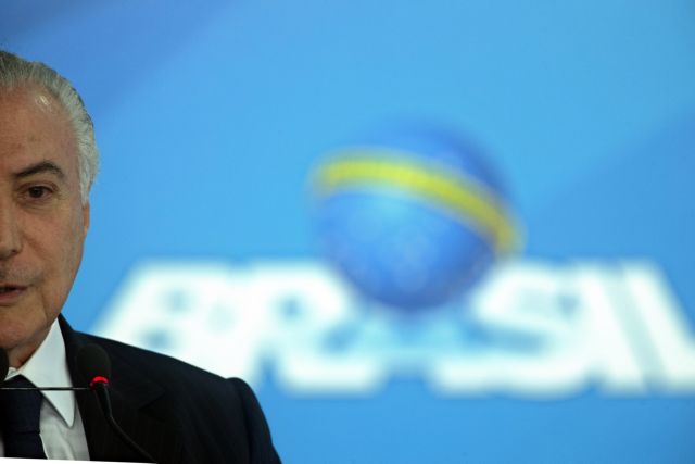 Βραζιλία: Κατηγορούμενος για διαφθορά ο πρόεδρος Τέμερ