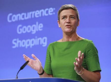 Ευρωπαϊκή Ένωση: Πρόστιμο 2,42 δισ. ευρώ στην Google