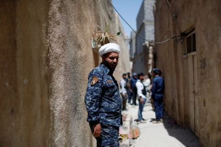 Μοσούλη: Στο ρημαγμένο τέμενος του αλ Νούρι ο ιρακινός στρατός